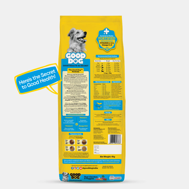 Nutritionally Formulated Adult Dog Food