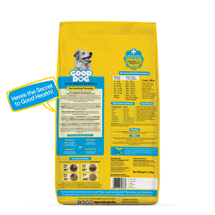 Nutritionally Formulated Adult Dog Food
