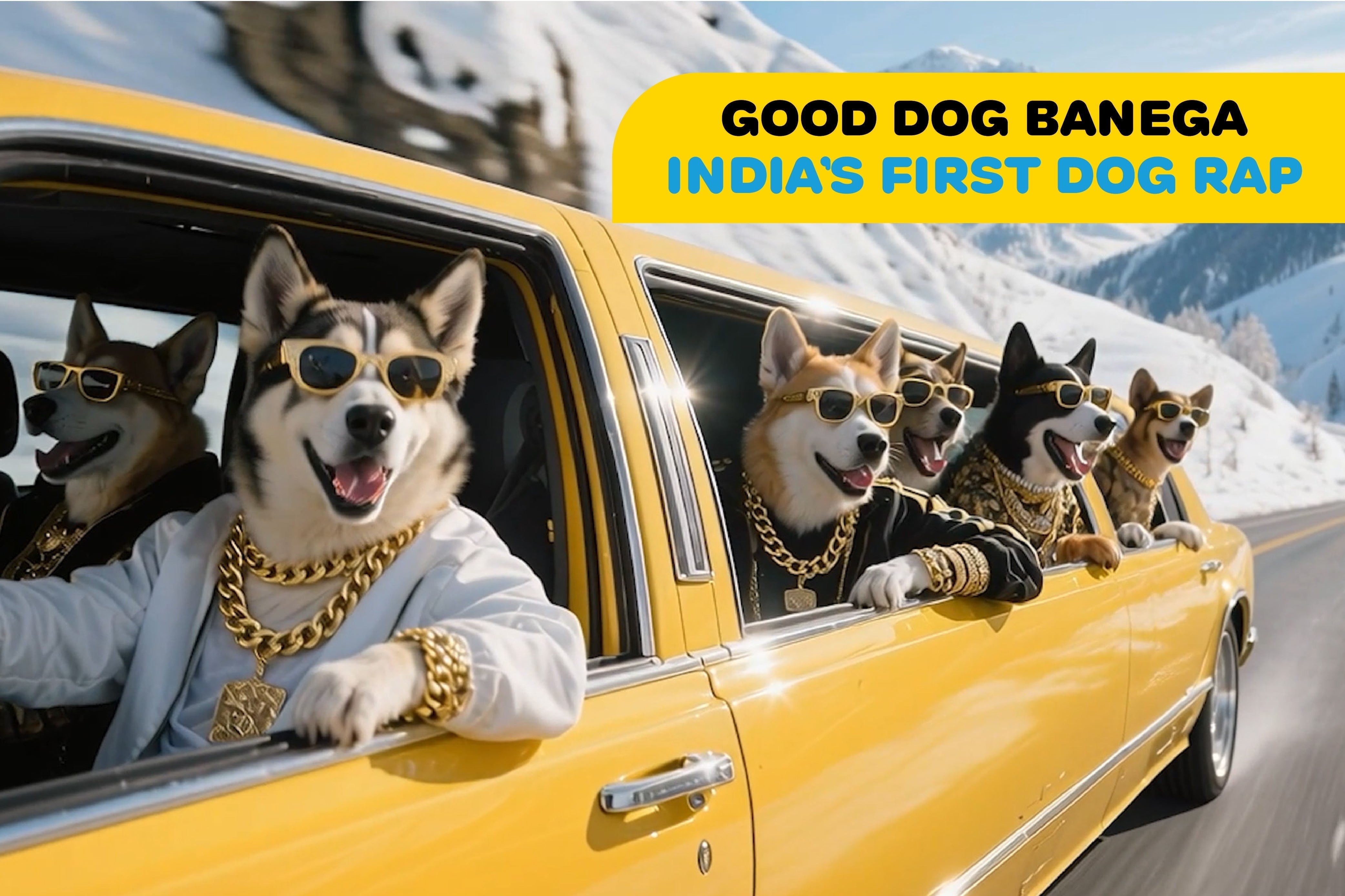 Dog Rapper Names Good Dog Banega: India’s First Dog Rap