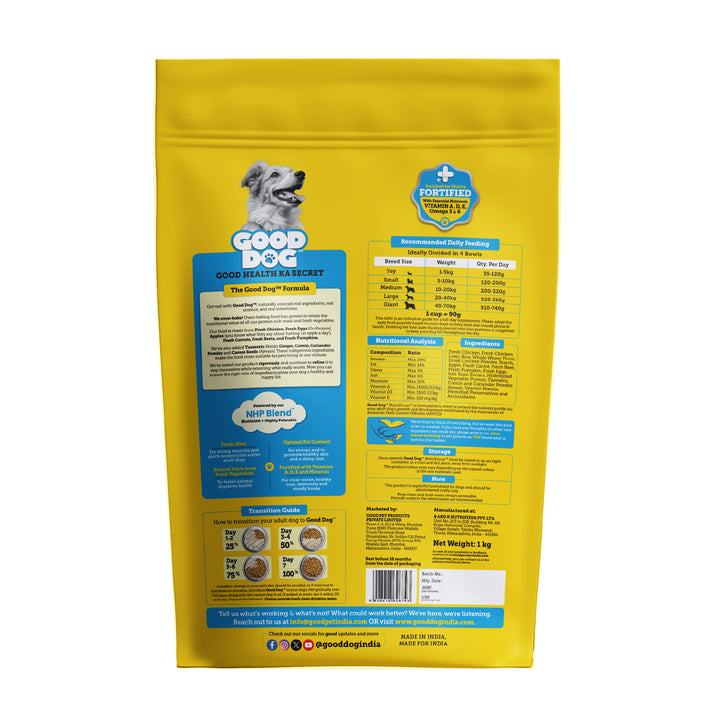 Nutritionally Formulated Adult Dog Food