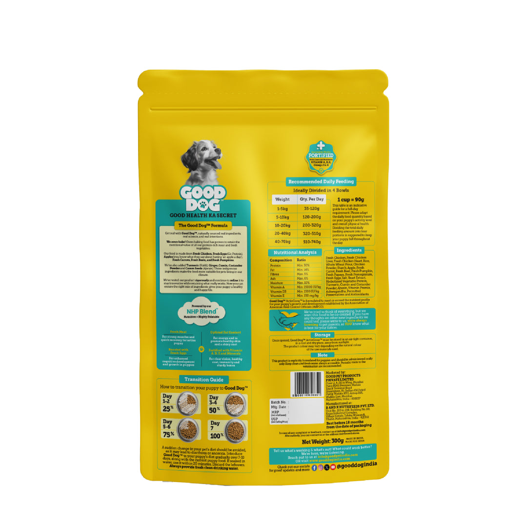 Nutritionally Formulated Puppy Food