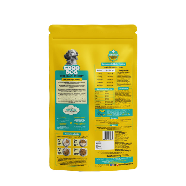 Nutritionally Formulated Puppy Food