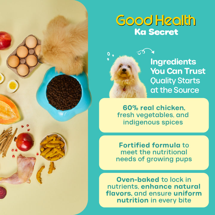 Nutritionally Formulated Puppy Food