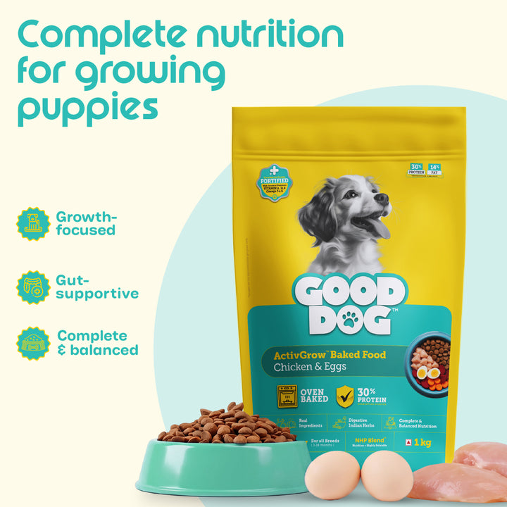 Nutritionally Formulated Puppy Food