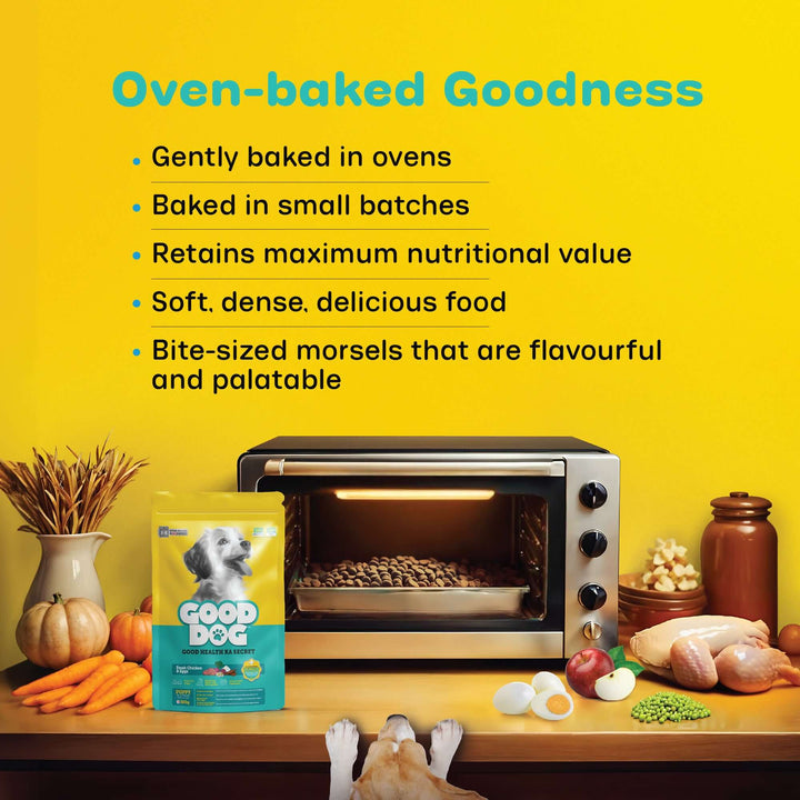 Oven Baked Puppy food